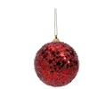 None Christmas Tree toy Glitter. red. polyethylene foam
