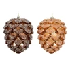 None Christmas Tree toy Pinecone. 14 cm. plastikas