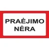 None Nežinomas Lipdukas praėjimo nėra 170x100mm