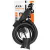 None AXA kabelinė spyna RESOLUTE 1x120, juoda, su raktu
