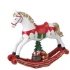 None Christmas decoration Rocking Horse. 17 cm