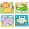 Dėlionė None Koka puzle Chunky Animal L20224