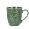 None MUG WITH FLOWER PETALS 3 DIFF DESI 390ML
