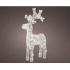 None Nežinomas LED dekoracija Elnias, H61 cm, 50 LED