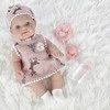 None Lėlė - kūdikis Pure baby ZJA215301, 30 cm, rožinė sp.