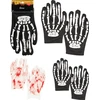 None Party Deco Gloves with design 19X10.5CM