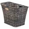 Front basket BASIL Bremen Rattan Look FM, dark ruda
