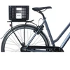 BASIL BICYCLE CRATE S vairo krepšys / dėklas, 17,5 l, perdirbta sintetika, juodas (NAUJAS)
