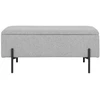 None Hallway bench Watford. light pilka. 36.5x95x46cm