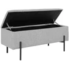 None Hallway bench Watford. light pilka. 36.5x95x46cm
