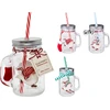 None Cup with straw. 0.450 l