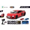 None RC automobilis „Koolspeed Audi R8 Coupe DHTRC10579BN“, mėlynas/raudonas/, spalva/dizainas parenkami atsitiktinai.