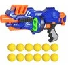 None Rotaļu ierocis ar lodēm Tommy Toys Weapon Soft Ball ZC7087, 38 cm Daudzkrāsaina