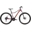 Dviratis Romet Jolene 7.2 2025 violetinė-oranžinis-17" / M (Dydis: 17" / M)