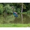 None Garden decoration "Crane". 45 cm x 22 cm x 90 cm