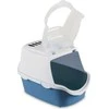 Stefanplast Kačių tualetas uždaras Cathy Easy Clean 56x40x40cm balta mėlyna