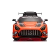 None Vaikiškas elektrinis automobilis Mercedes AMG GT3, juodas/oranžinis