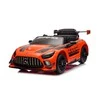 Super Toys Nežinomas Vaikiškas elektromobilis Mercedes AMG GT3, juoda/oranžinė