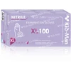 None Vienkartinės Nitrilinės Pirštinės, Dydis XL, 100 vnt Pakuotė