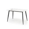 None Kitchen table. baltas. 120 cm x 100 cm x 70 - 76 cm