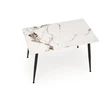 None Kitchen table. baltas. 120 cm x 100 cm x 70 - 76 cm