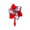 None SevenPolska Spiderman bicycle windmill, red