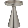 Nežinomas Candle holder A67102360. aliuminio. 13 cm. sidabrinis col.