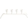 Lumarko Candle holder A98200750. iron. 12 cm. baltas col.