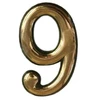 Okko Durų numeris N1011, 5 cm, plastikas, žalvario sp.