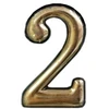 Okko Durų numeris N1011, 5 cm, plastikas, žalvario sp.