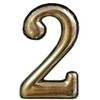Okko Durų numeris N1011, 5 cm, plastikas, žalvaris