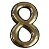 Okko Durų numeris N1011, 5 cm, plastikas, žalvaris