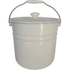 Okko Cedrus BUCKET WITH LID ENAMELED 12L
