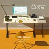 Onkron DESK FRAME MOTORISED/Juodas WDF221E-B ONKRON