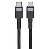 Orsen S51 Type C to Lightning 3A 1m juodas