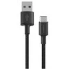 Orsen S9C USB A and Type C 2.1A 1m juodas