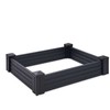 Garden Cente RAISED BED PLASTIC 80CM DARK Pilkas