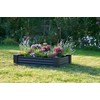 Garden Cente RAISED BED PLASTIC 80CM DARK Pilkas