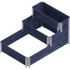 Paceļama dobe Upyard RSB Juodas, 120 cm x 80 cm x 58.5 cm