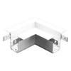 Modoled Recessed corner connection for the rail system MLP1082M