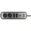 Buitinis ilgintuvas Brennenstuhl, 3 x 1,5 mm², 2 m, 4 lizdų, 2USB