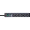 Buitinis ilgintuvas Brennenstuhl, 3 x 1,5 mm², 2 m, IP20, 6 lizdų