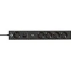 Buitinis ilgintuvas Brennenstuhl, 3 x 1,5 mm², 1.5 m, 5 lizdų, 3USB