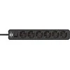Buitinis ilgintuvas Brennenstuhl ECOLOR, 3 x 1,5 mm², 1.5 m, IP20, 6 lizdų