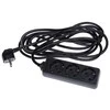 Okko Orno EXT CORD KF-GS-03-A 3X1.5 5M 3P Juodas
