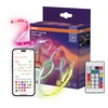 Osram 5,2W/m LED juosta SMART+ WIFI MAGIC, RGB, IP20, su nuotolinio valdymo pulteliu, 3m