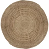 Kilimas Atmosphera Jute 181000, smėlio ruda sp., 120 cm x 120 cm