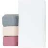 Domoletti Prześcieradło Fitted Sheet Cotton 90x200+25cm balta