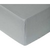 Domoletti FITTED SHEET COTTON 140X200+25 Pilkas
