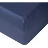 Domoletti FITTED SHEET SATEEN 140X200+25 NAVY
